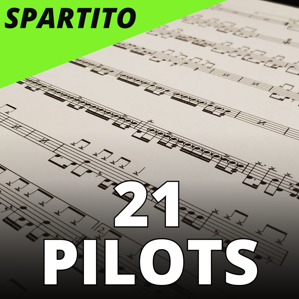 Twenty One Pilots - Overcompensate (drum sheet music)