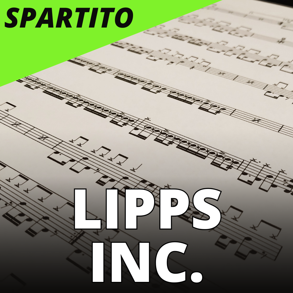 Lipps inc - Funky town (drum sheet music)