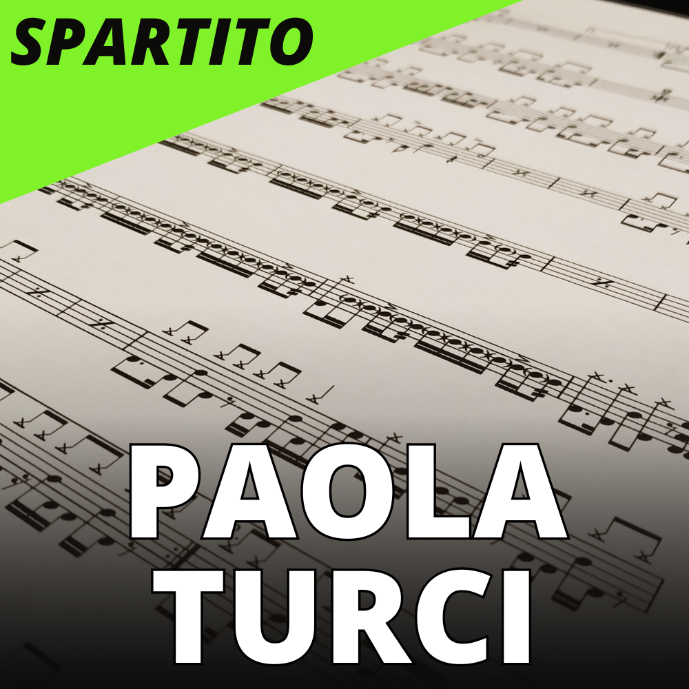 Anna Oxa – un’emozione da poco (Paola Turci) (drum sheet music)