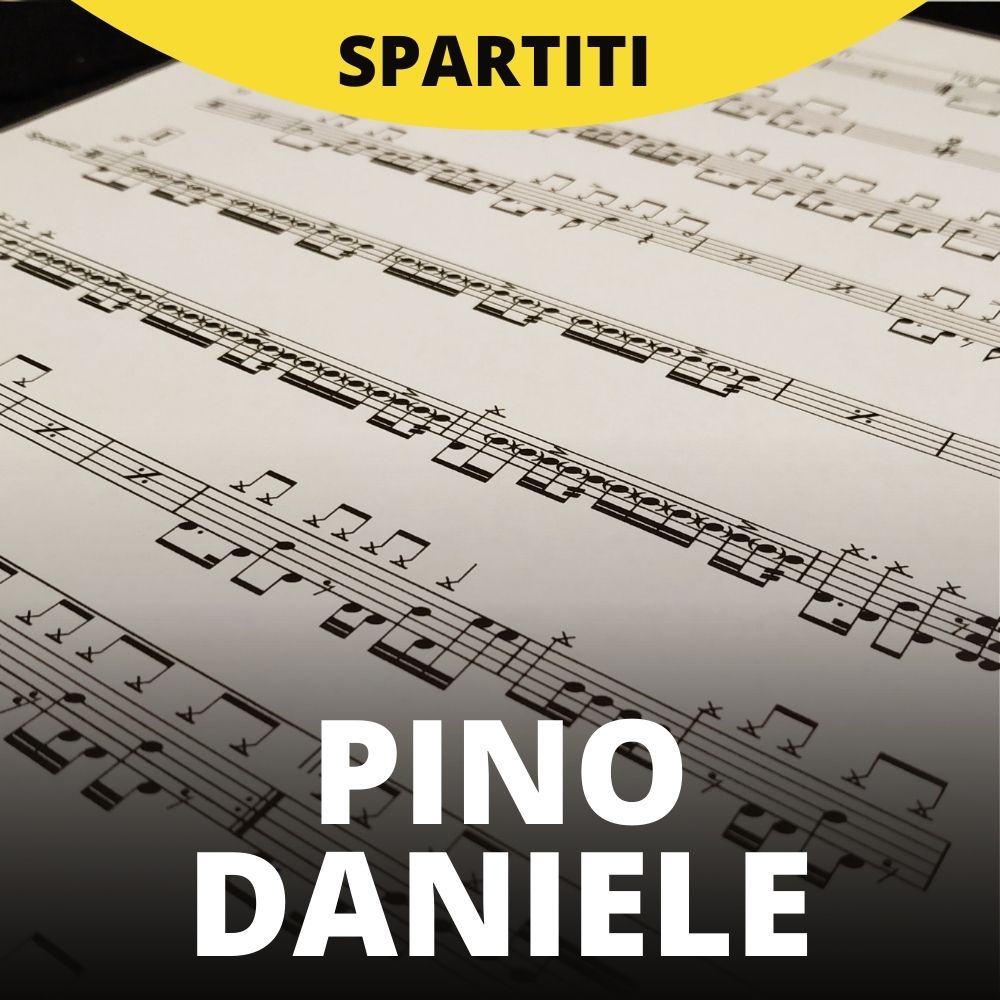 Pino Daniele & Giorgia - Vento di passione (drum sheet music)