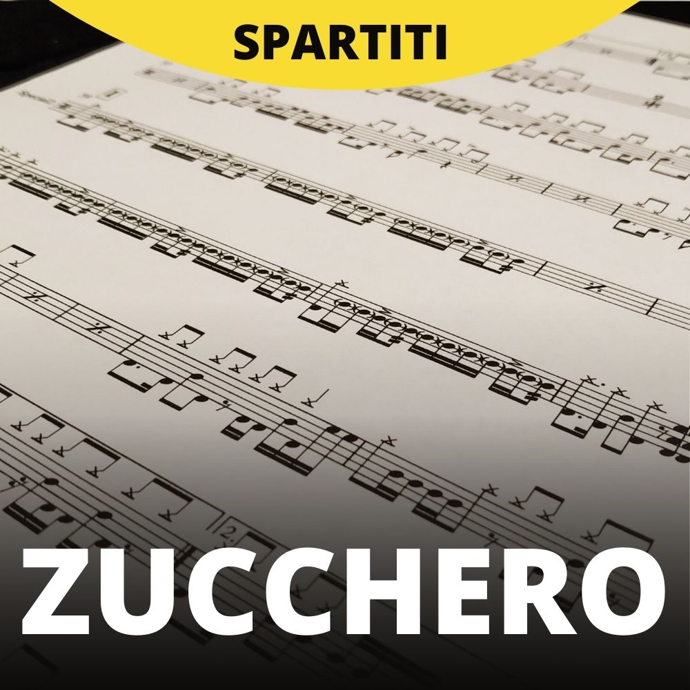 Zucchero - Vedo Nero (drum sheet music)