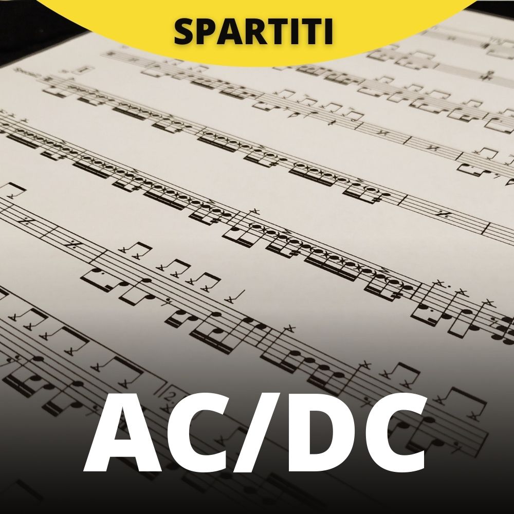 Ac/Dc - T.N.T. (drum sheet music)