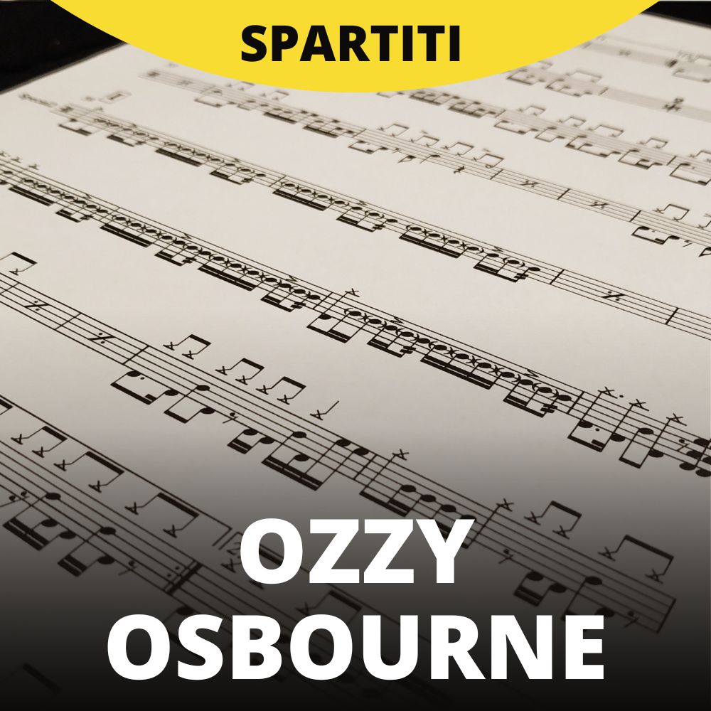 Ozzy Osbourne - Mr Crowley (Live Budokan) (drum sheet music)