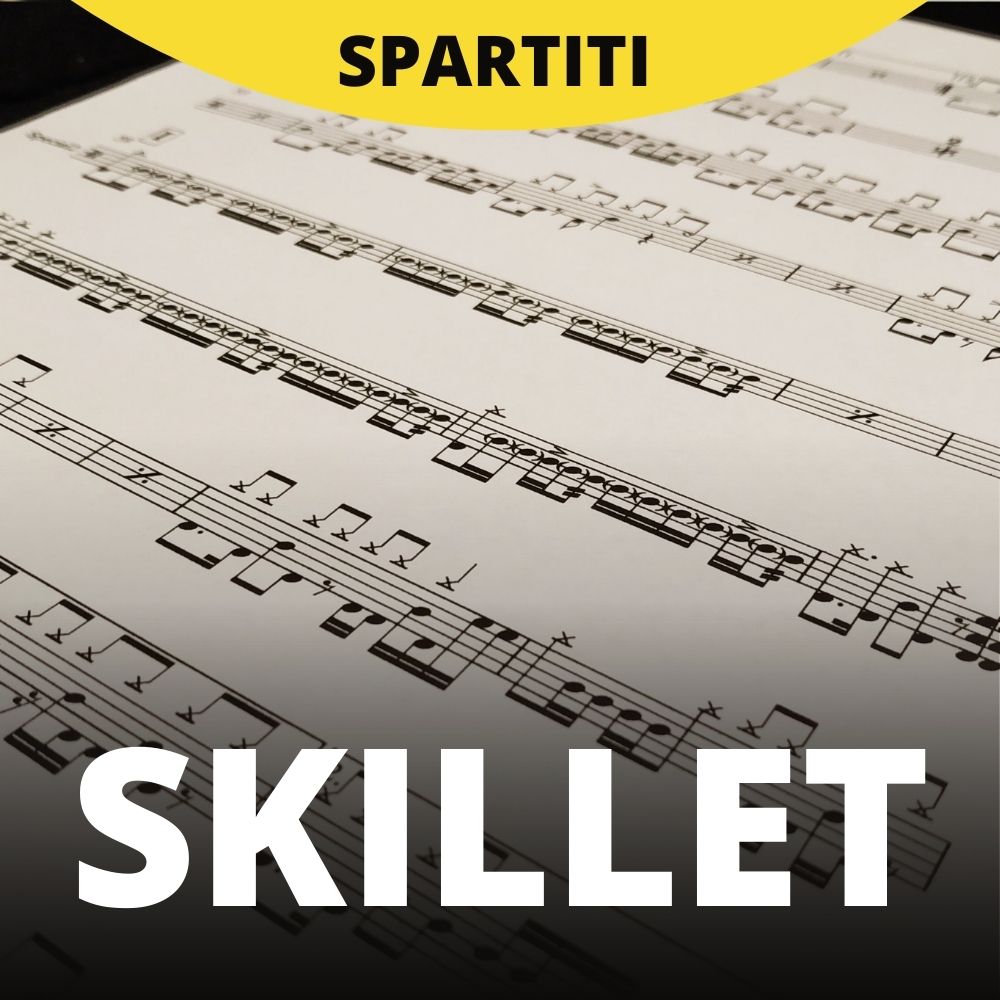 Skillet - Hero (drum sheet music)
