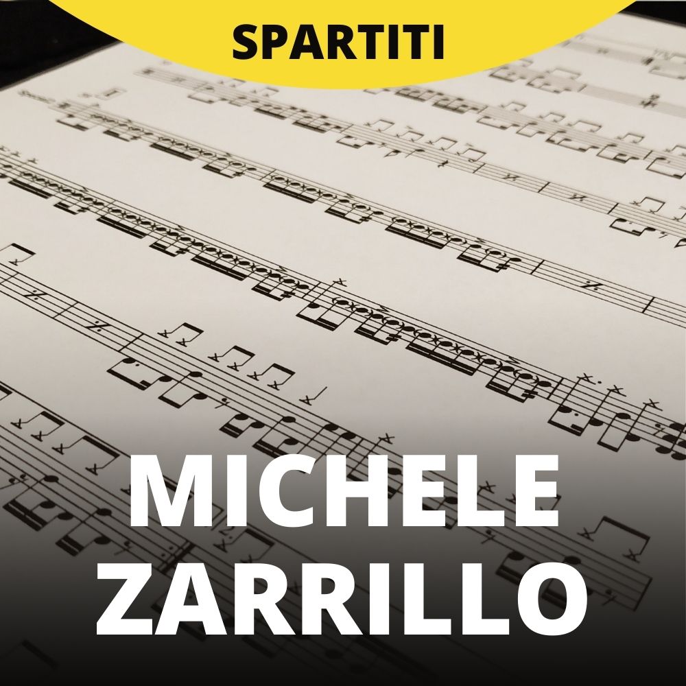 Michele Zarrillo - Cinque giorni - Live (drum sheet music)