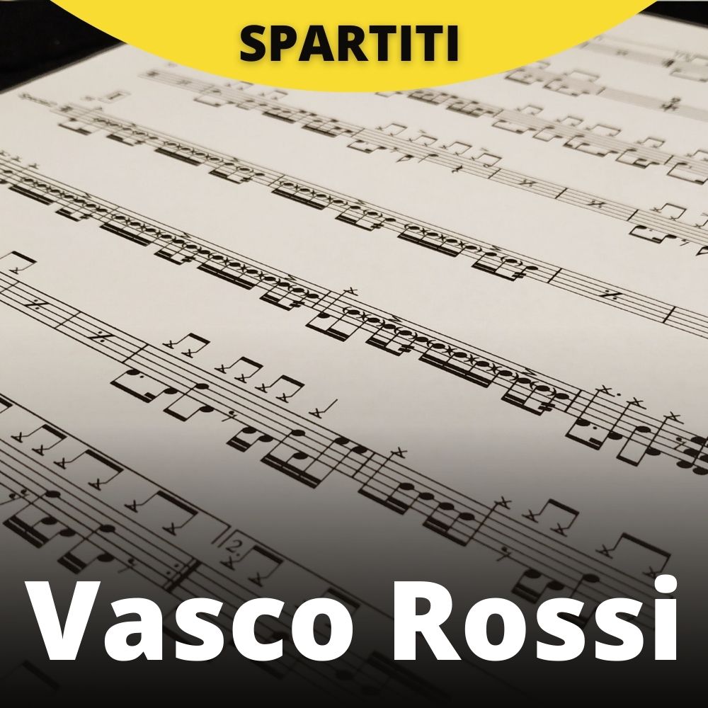 Vasco Rossi - Ogni volta (drum sheet music)