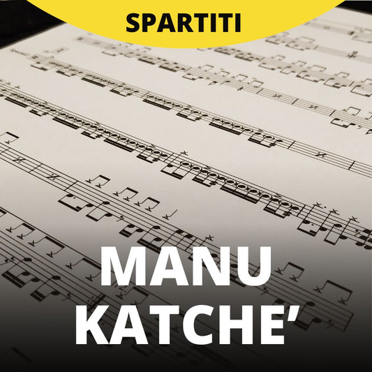 Manu Katchè - Keep connexion (drum sheet music)