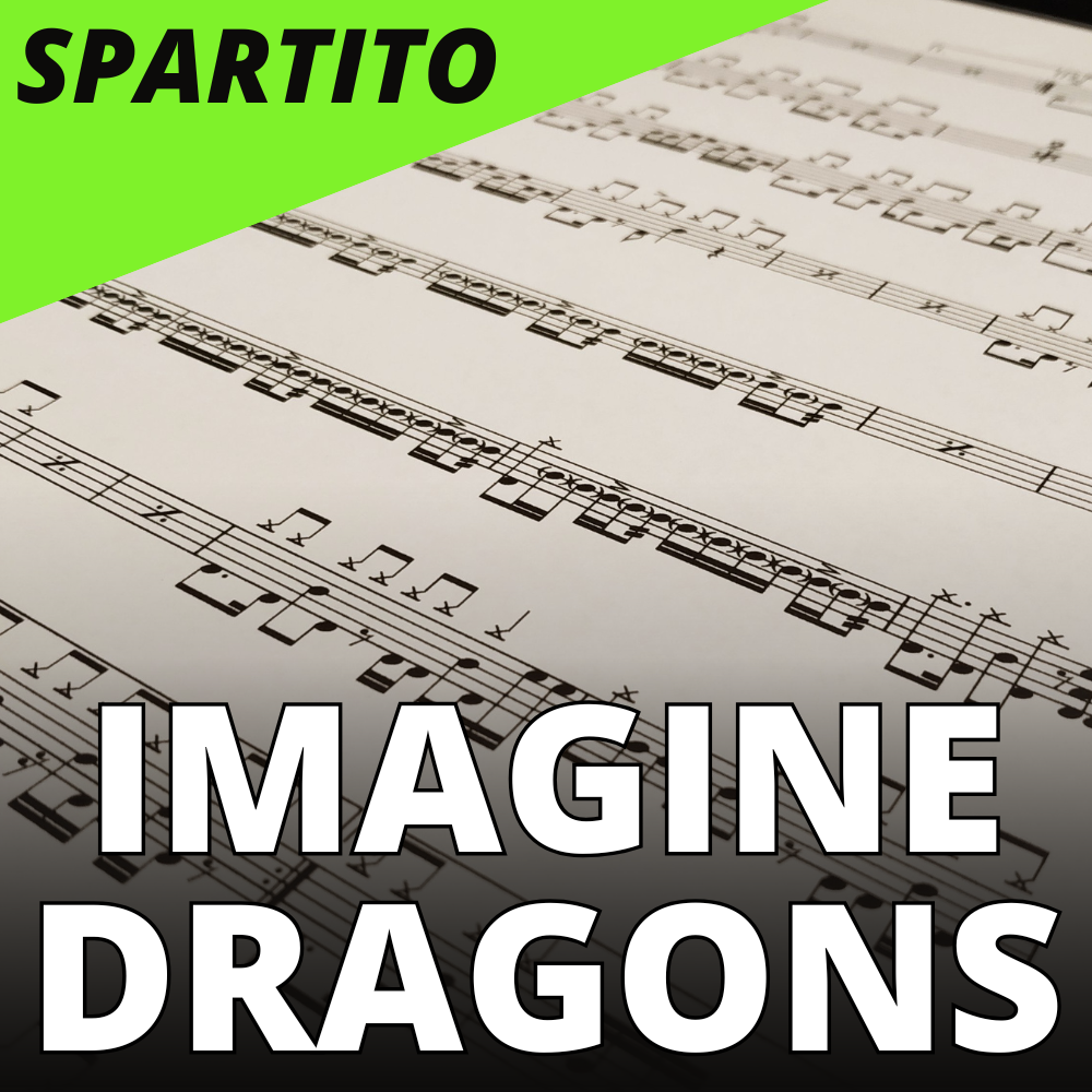 Imagine Dragons (Macy Kate Band - Kurt Schneider) - Radioactive (drum sheet music)