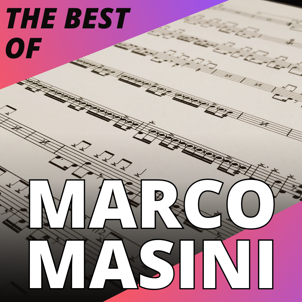 Marco Masini - The Best Of (drum sheet music)