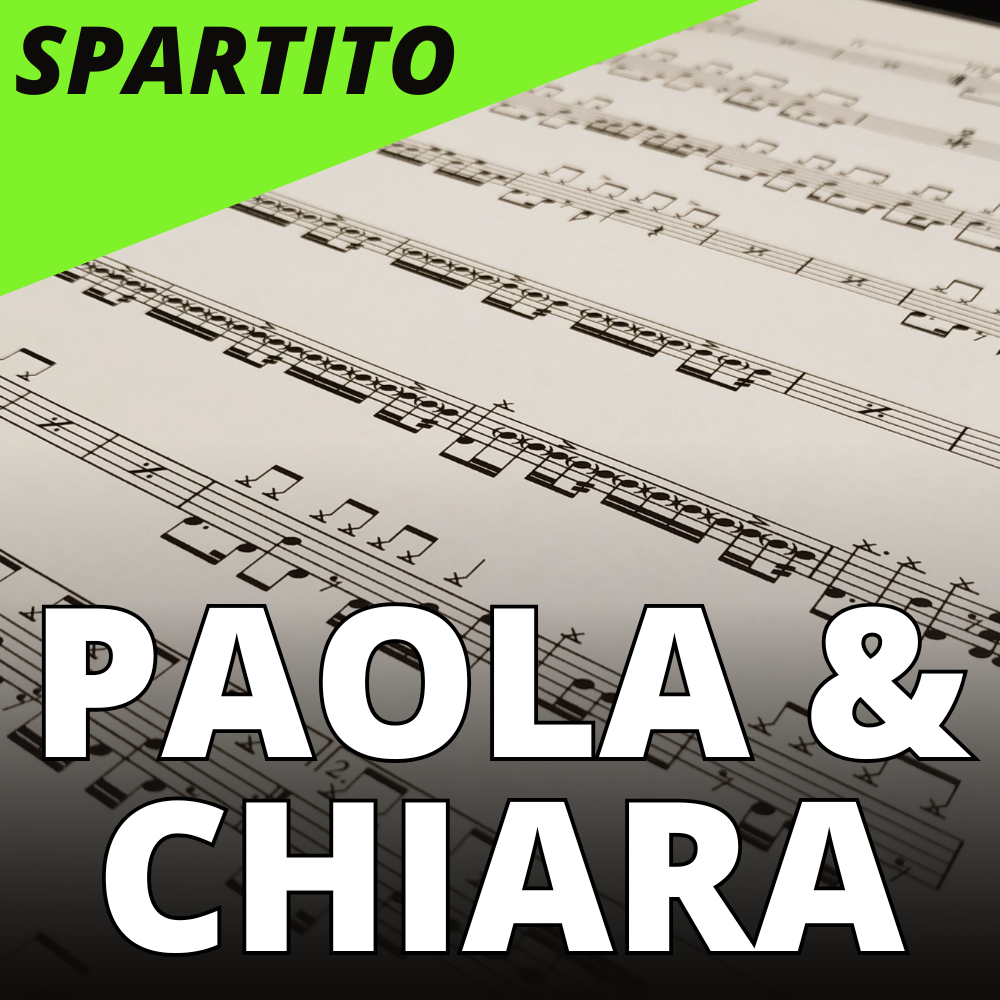 Paola e Chiara - Furore (drum sheet music)