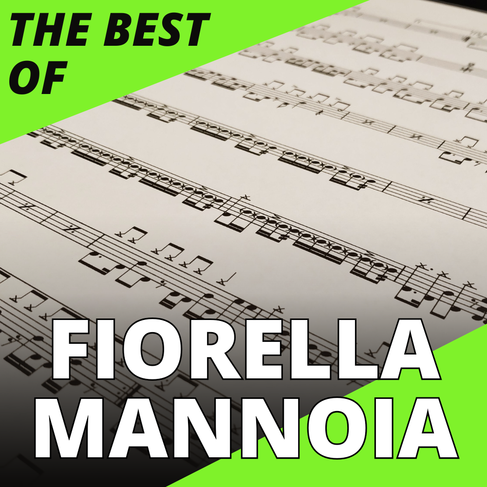 Fiorella Mannoia -The best of (drum sheet music)
