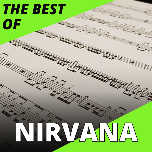 Nirvana - The best of (drum sheet music)