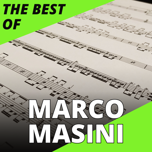 Marco Masini - The Best Of (drum sheet music)