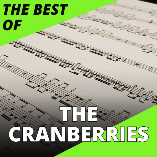 The Cranberries - The best of (drum sheet music)