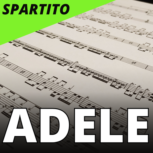 Adele - Skyfall (drum sheet music)