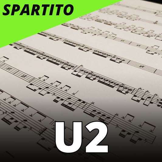 U2 - One (drum sheet music)