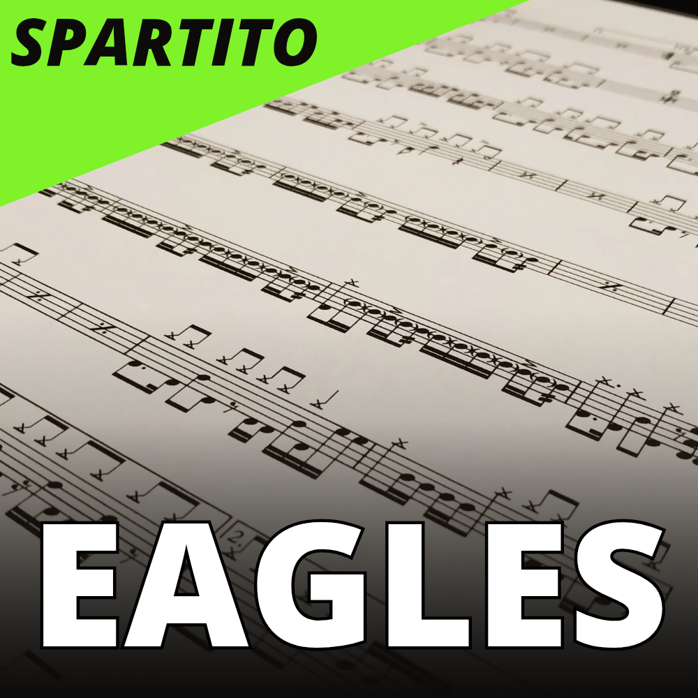 Eagles - Hotel California (drum sheet music)