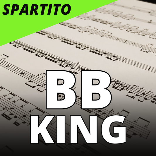 B.B. King - Rock Me baby (drum sheet music)