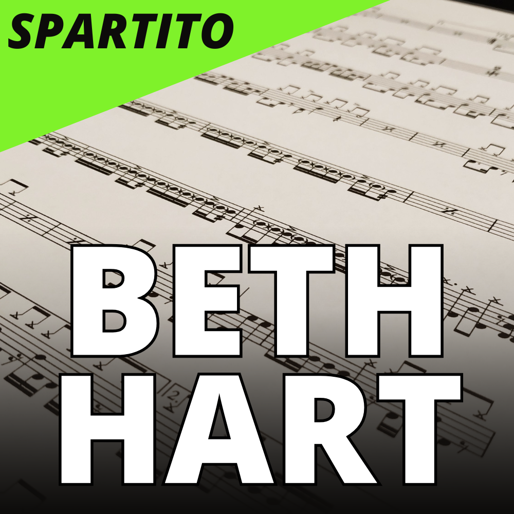 Beth Hart - Better man (drum sheet music)