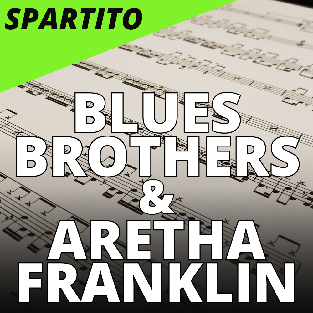 The Blues Brothers & Aretha Franklin - Think (drum sheet music)