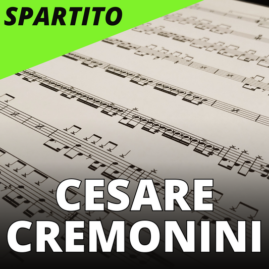 Cesare Cremonini - La nuova stella di Brodway (drum sheet music)