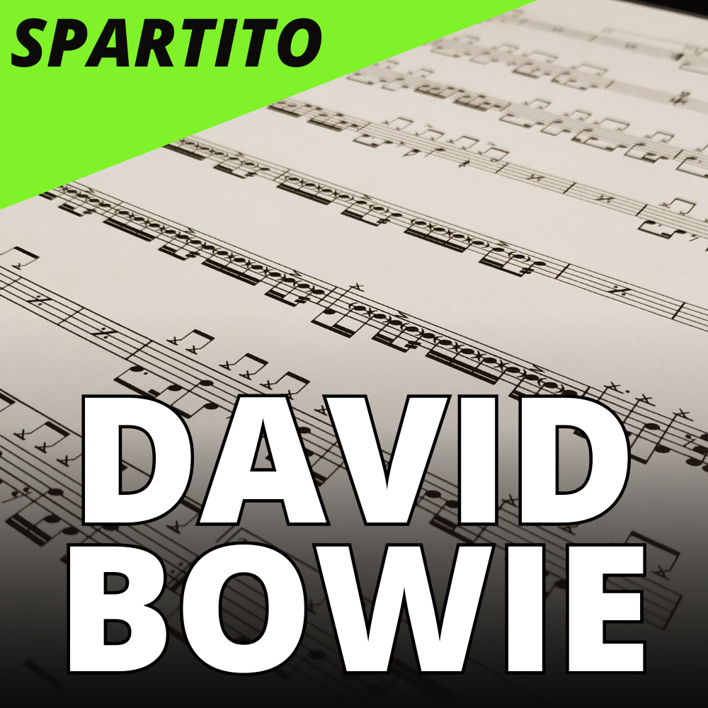 David Bowie - Let's Dance (drum sheet music)
