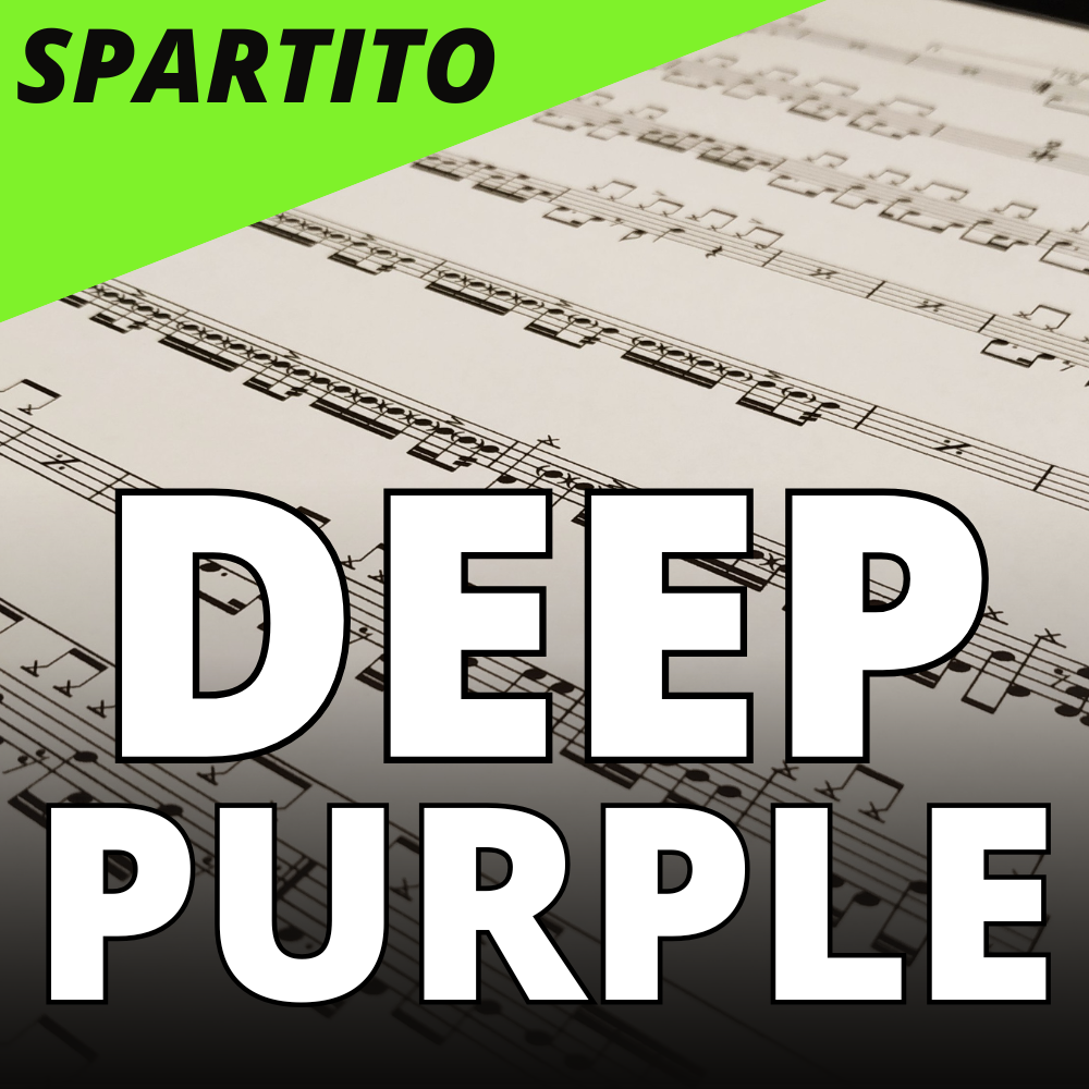 Deep Purple - Sail Away (drum sheet music)
