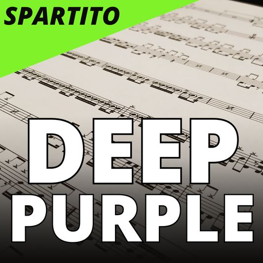 Deep Purple - Black night (drum sheet music)