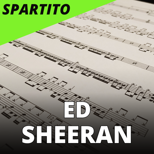 Ed Sheeran feat. Bring me the horizon - Bad habits (drum sheet music)