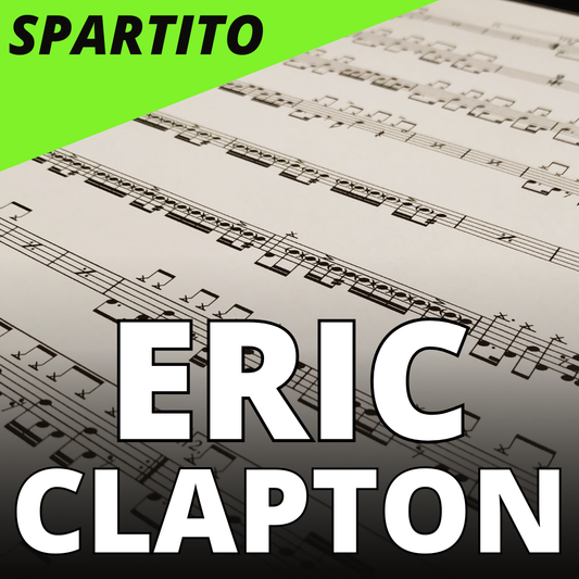 Eric Clapton - Cocaine (drum sheet music)