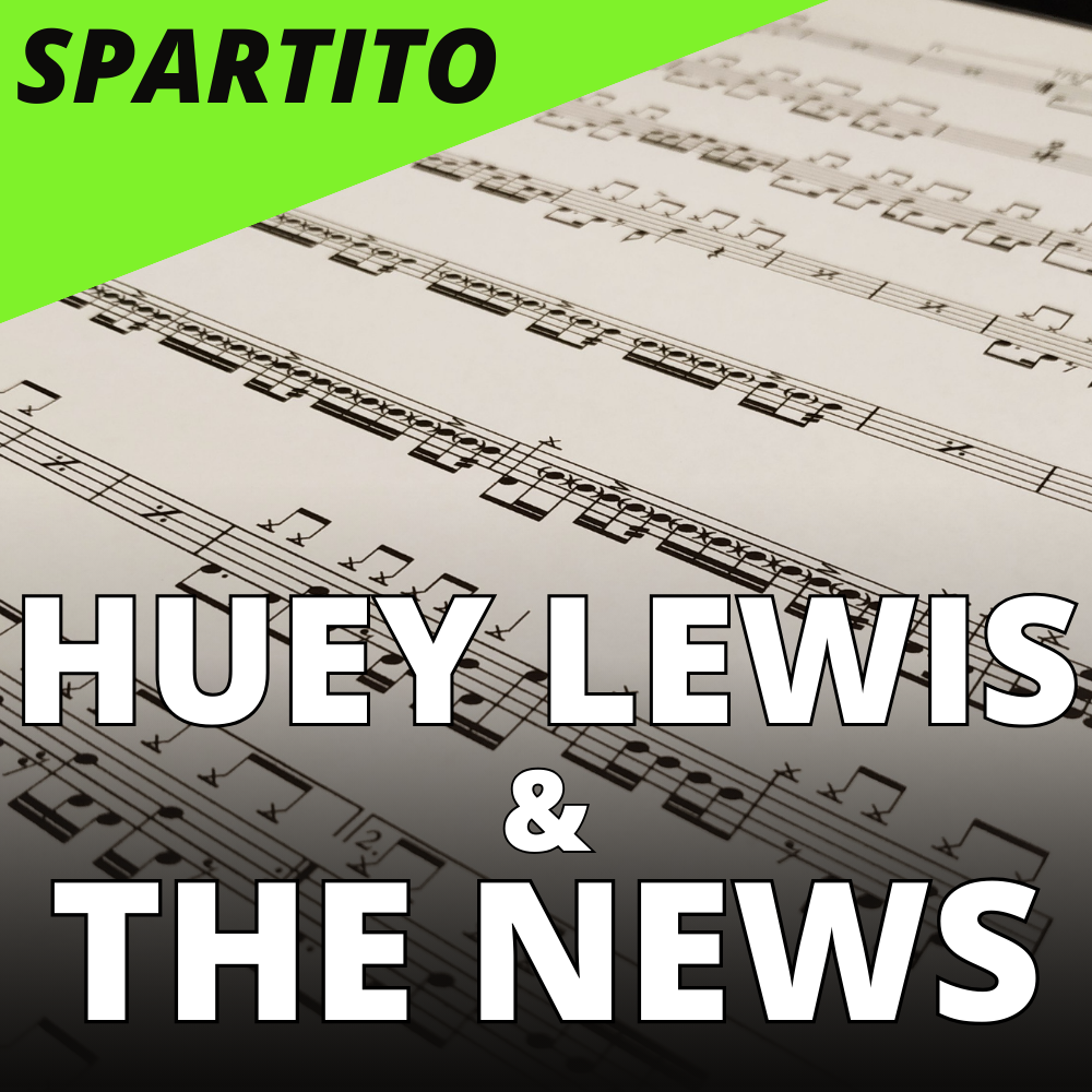 Huey Lewis & The News - The power of Love (drum sheet music)