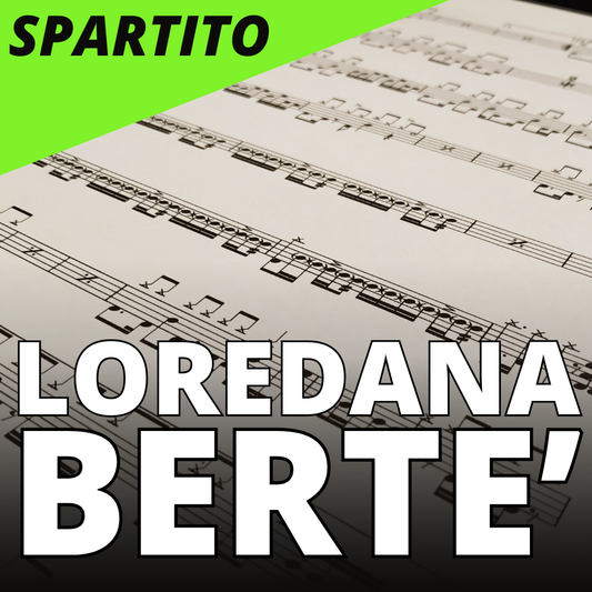 Loredana Bertè - Ragazzo mio (Live) (drum sheet musc)