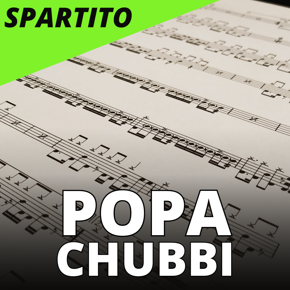 Popa Chubby - Stoop Down Baby (drum sheet music)