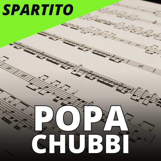 Popa Chubby - Stoop Down Baby (drum sheet music)