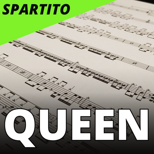 Queen - Another one bites the dust (drum sheet music)