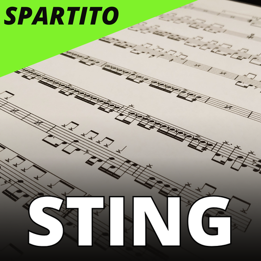 Sting - Little wing (drum sheet music)