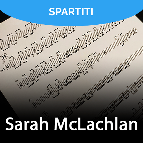 Sarah McLachlan - In your shoes. (drum sheet music)