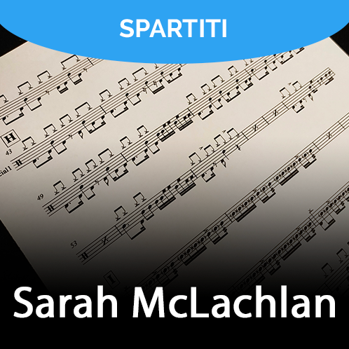 Sarah McLachlan - Love beside Me. (drum sheet music)