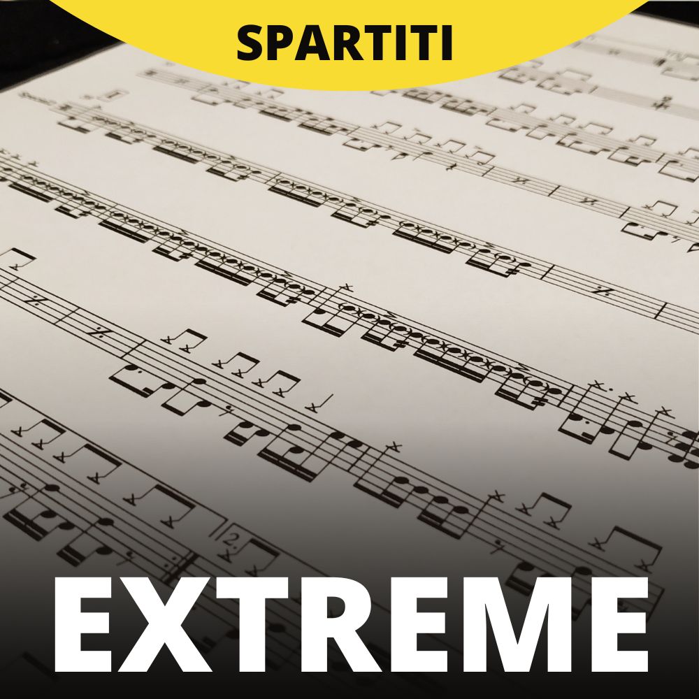 Extreme - Decadence dance (drum sheet music)