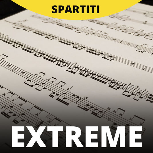 Extreme - Decadence dance (drum sheet music)