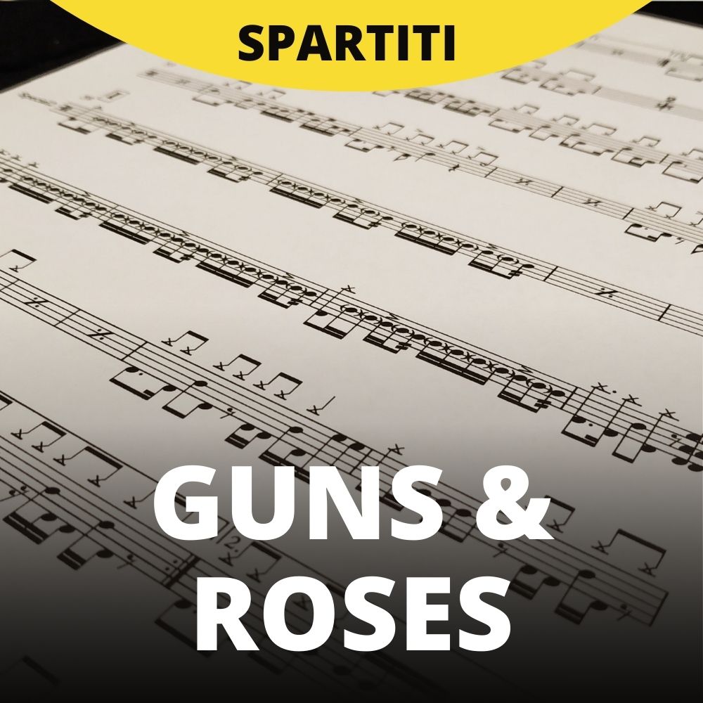 Guns & Roses - Paradise city (drum sheet music)