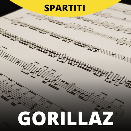 Gorillaz - Feel Good inc (drum sheet music)