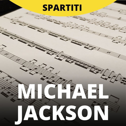 Michael Jackson - Thriller (drum sheet music)