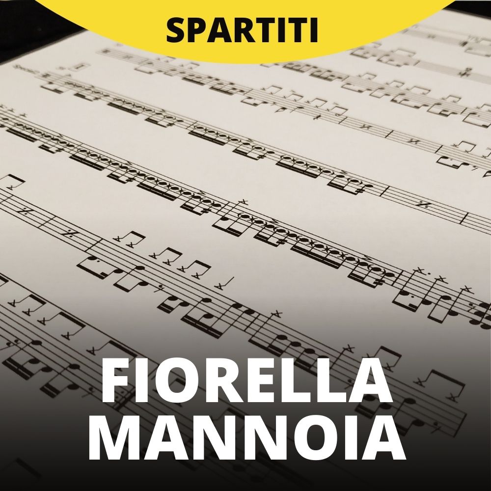 Fiorella Mannoia - Quizas quizas quizas (drum sheet music)