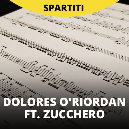Dolores O'Riordan ft. Zucchero - Pure Love (drum sheet musc)