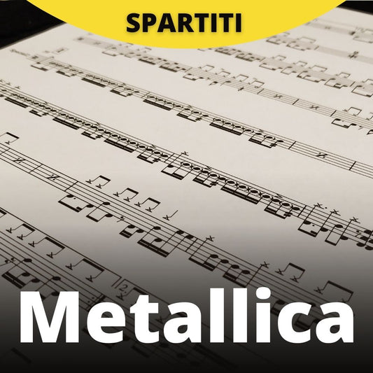 Metallica - Enter sandman (drum sheet music)