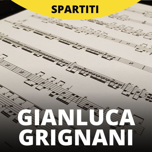 Gianluca Grignani - La mia storia tra le dita (drum sheet music)