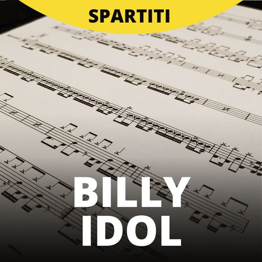 Billy Idol - Rebel Yell (drum sheet music)