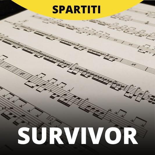 Survivor - Eye of the tiger (drum sheet music)