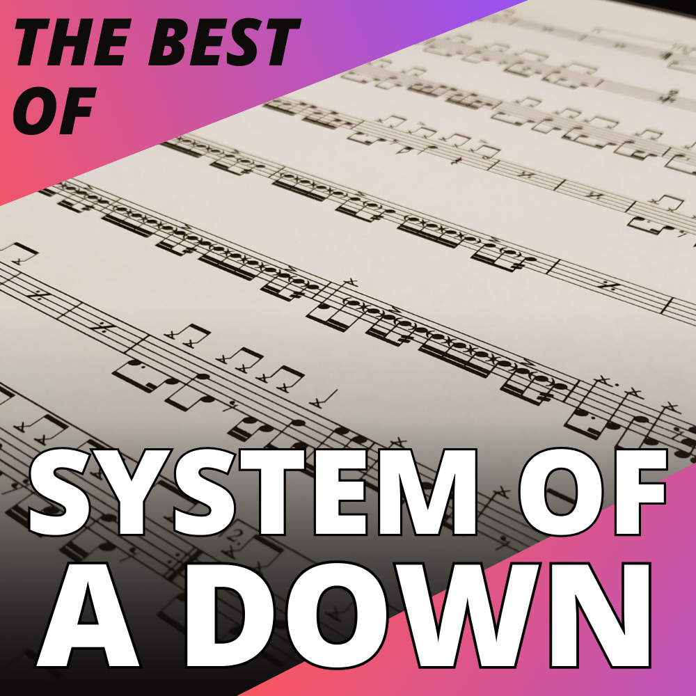 System of a down - The best of (drum sheet music)